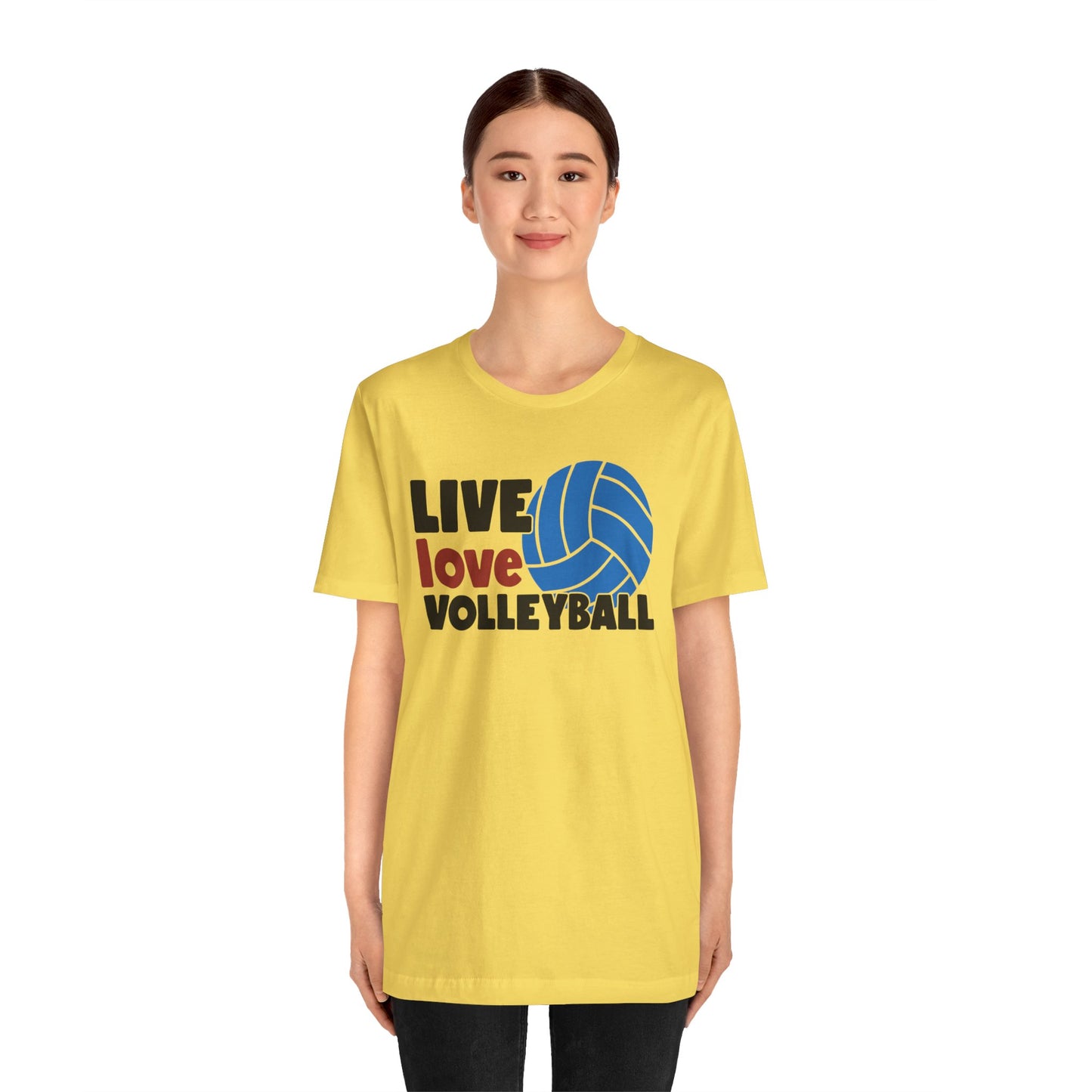 Live Love Volleyball T Shirt,gift for her,gift for him,volleyball gift,sports tee,team shirt,player gift,coach gift,Love Volleyball,Spike it