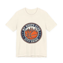 City Grind Varsity Basketball Tee | NY Hoops Club, streetwear collegiate
