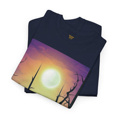 Serene Nature Graphic Tee, Aesthetic T-Shirt, Cozy Casual Wear, Gift for Nature Lovers, Perfect for Outdoor Adventures