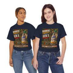 Boomers Started It. Gen X Perfected It. Vintage Hose Water Bottle Graphic Tee