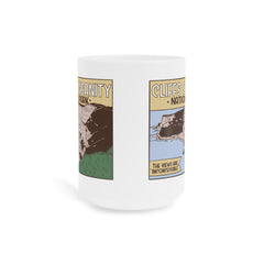 Cliffs of Insanity National Park Graphic Mug