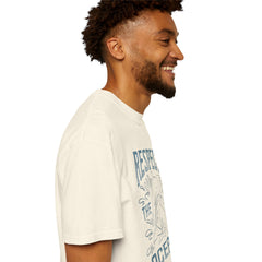 Dolphin, Respect The Ocean -  Graphic Unisex Garment-Dyed T-shirt