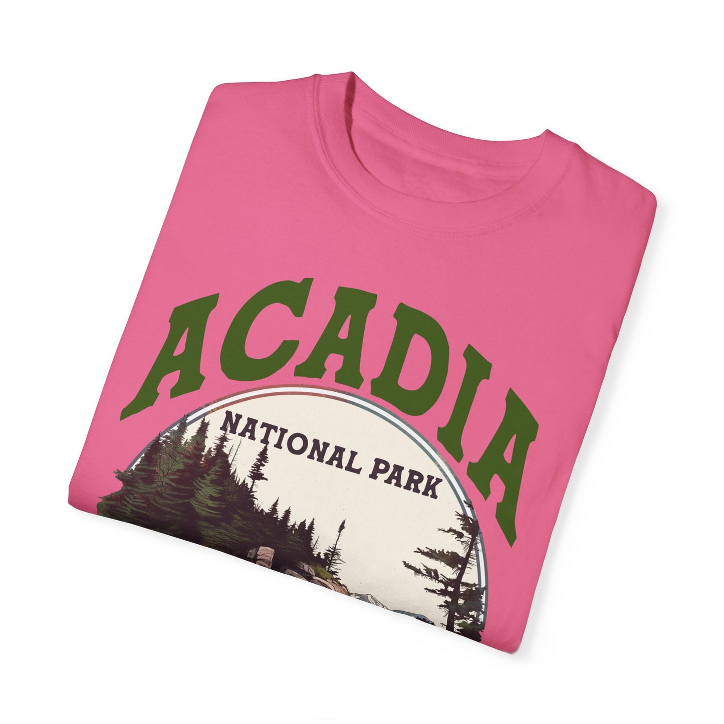 Arcadia National Park, Comfort Colors Soft Relaxed Fit Unisex Garment-Dyed T-shirt