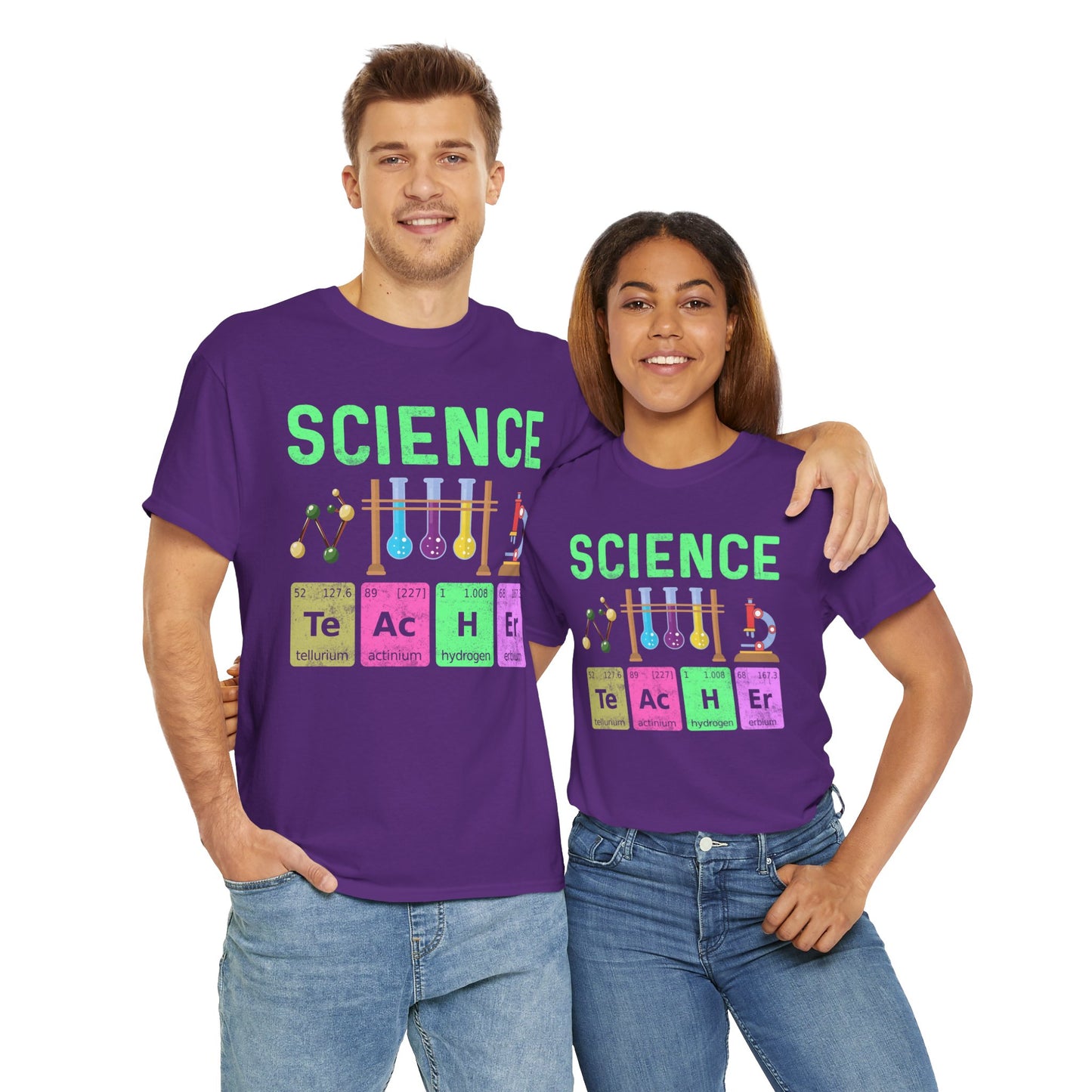 Science Teacher Funny Lab Graphic - Unisex Heavy Cotton Tee