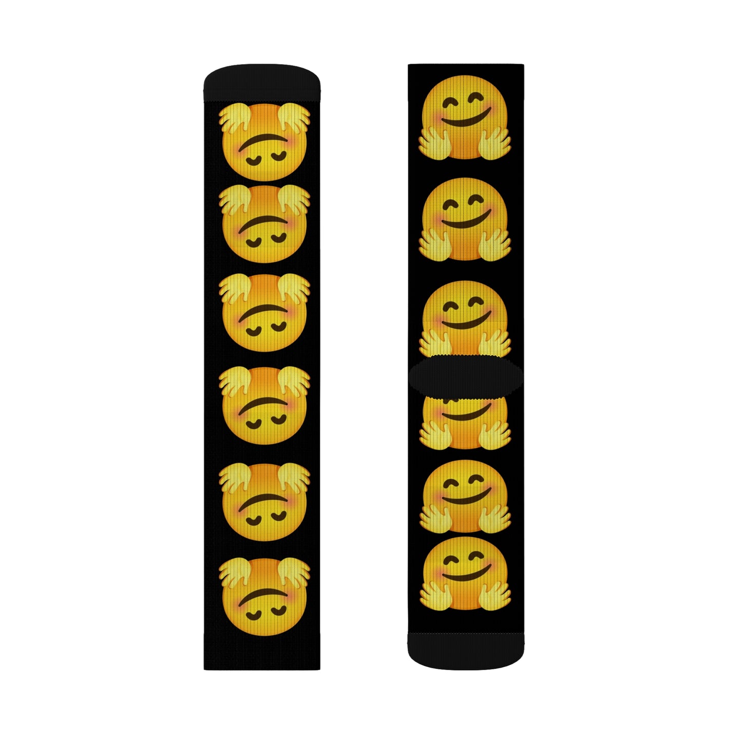 Emoji with Hands - Graphic Sublimation Socks