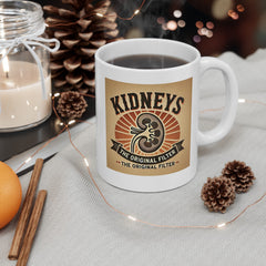 Kidneys The Original Filter, Graphic Ceramic Mug, (11oz, 15oz)