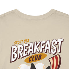 Breakfast Club Dog T‑Shirt — Retro Bacon & Eggs Graphic Tee