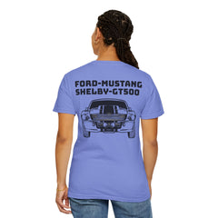 Ford Mustang Shelby GT500 Unisex T-Shirt - Classic Car Enthusiast Comfort Colors Garment Dyed Tee