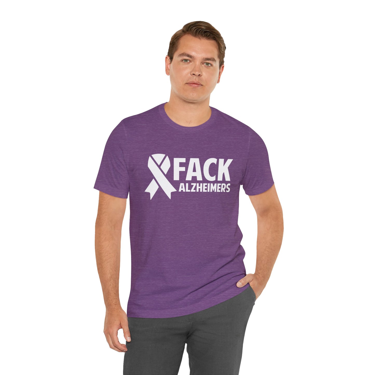 FACK ALZHEIMERS - Unisex Jersey Short Sleeve Tee