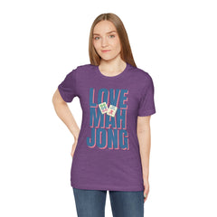 Love Mahjong Graphic Unisex Tee