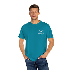 Viking World Tour T-Shirt, Garment-Dyed Apparel, Unisex Graphic Tee, Norse Mythology Gift, Festival Attire, Casual Wear