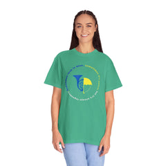 Blue French Horn & Yellow Umbrella T-Shirt — HIMYM Fan Tee