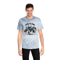 This Is How I Roll - Tractor Graphic Unisex Color Blast T-Shirt
