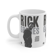 Rick Grimes Ceramic Mug — The Walking Dead Three-Panel Design (11/15/20oz)