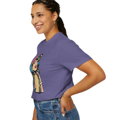 Pop Art Pinup Girl Comfort Colors T-Shirt
