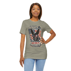 Personalized with your Dogs name and image - Patriotic Dog T-Shirt