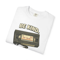 Be Kind Rewind Cassette T-Shirt — Retro 80s Vintage Tape Tee