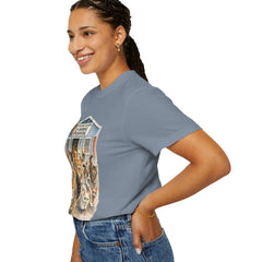 Front Graphic "Who Let the Cats Out?" Baldwin Harbor Animal Hospital Cute Vet Clinic T Shirt