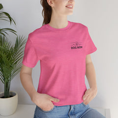 Dog Mom T-Shirt — Personalized Your Dog Image  Tee (Custom Name)