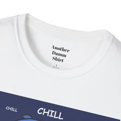 Chill Girl Unisex Softstyle T-Shirt  Pop Art Girl Wearing Sunglasses