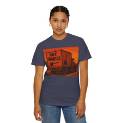 Not Fragile Unisex Garment-Dyed T-Shirt -BTO Inspired Vintage Guitar Graphic Tee