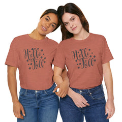 Hello Fall - Unisex Jersey Short Sleeve Tee