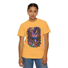 Mystical Psychedelic Moonlit Forest T-Shirt