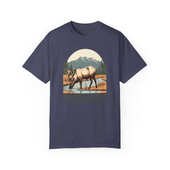 Grand Teton National Park Graphic, Comfort Colors Soft Relaxed Fit Unisex Garment-Dyed T-shirt