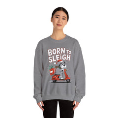 Born To Sleigh - Unisex Heavy Blend™ Crewneck Sweatshirt