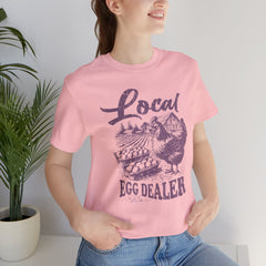 Local Egg Dealer Unisex Jersey Tee - Perfect for Farmers & Foodies