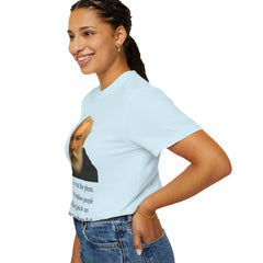 Alexander Graham Bell Quote T-Shirt — "I invented the phone. And somehow people still don't pick up."