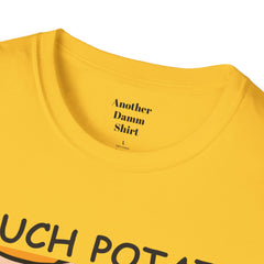 Couch Potato Pop Art Girl Unisex Softstyle T-Shirt