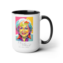 Betty White Quote Mug,gift for fans,pop culture item,Gift for her.