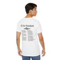 41 For Freedom Unisex Jersey Short Sleeve Tee