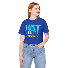 Funny Jewish Quote - Just Jew It Graphic Unisex Tee