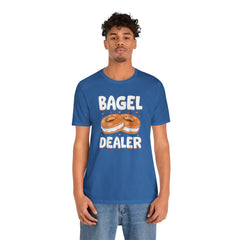Funny Bagel Dealer Tee - Graphic Shirt