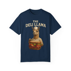 Funny Deli Llama Unisex T-Shirt - Perfect for Foodies and Animal Lovers