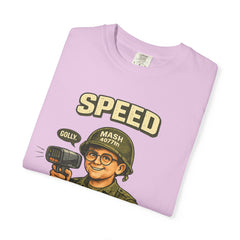 Speed Enforced By Radar T-Shirt — MASH 4077 Retro Traffic Cop Graphic Tee