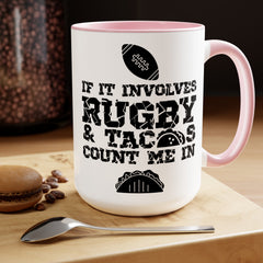 Funny RUGBY Ceramic 15oz Mug