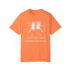Frog Dancing Its Real, Retro Graphic Shirt, 90s Frog Tee, Nature Shirt, Dancing Frog Tee, Frog Lovers, Vintage Style Relaxed Fit T-shirt