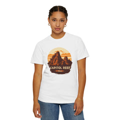 Capitol Reef National Park Graphic, Comfort Colors Soft Relaxed Fit Unisex Garment-Dyed T-shirt