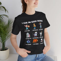 Motivational Kids Tee - I Can Do Hard Things - Unisex Jersey Shirt, Uplifting Gift for Children, Inspirational Apparel, Back to [...]