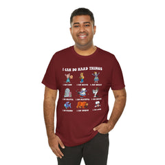 Motivational Kids Tee - I Can Do Hard Things - Unisex Jersey Shirt, Uplifting Gift for Children, Inspirational Apparel, Back to [...]