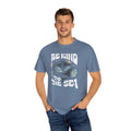 Sting Rays, Be Kind To The Sea -  Graphic Unisex Garment-Dyed T-shirt