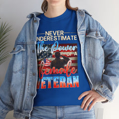 Female Veteran Pride T-Shirt — Gift for Her (Army, Navy, Air Force, Marines)