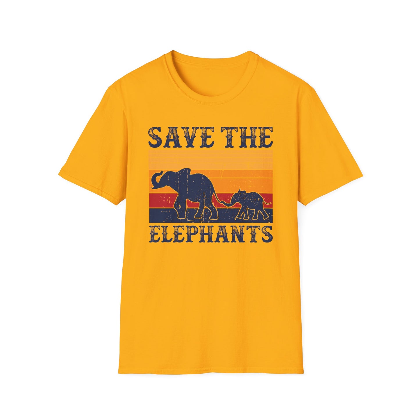 Save the Elephants Unisex Softstyle T-Shirt