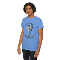 Amputee Coffee Humor - Unisex Heavy Cotton Tee
