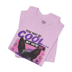 Scout Cool Dog T-Shirt — "You May Be Cool... But You're Not Scout Cool" Graphic Tee