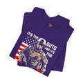 Patrotic American Soldier, Its The Guts And The Glory, Unisex Jersey Short Sleeve Tee