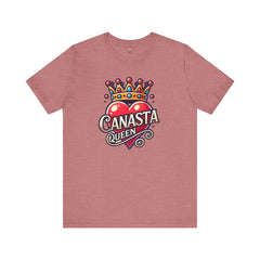 Canasta Queen Crown and Heart - Graphic Unisex Tee